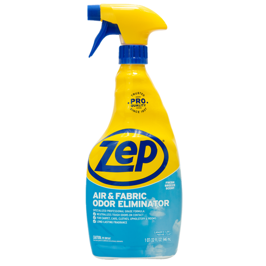 Zep Air & Fabric Odor Eliminator – Neutralizes Pet Odors – 32 oz.