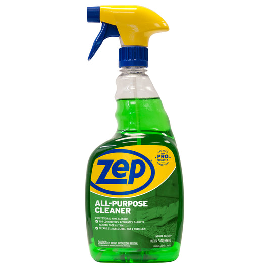 Zep All-Purpose Cleaner & Degreaser – Multi Use Multi Surface Solution – 32 oz