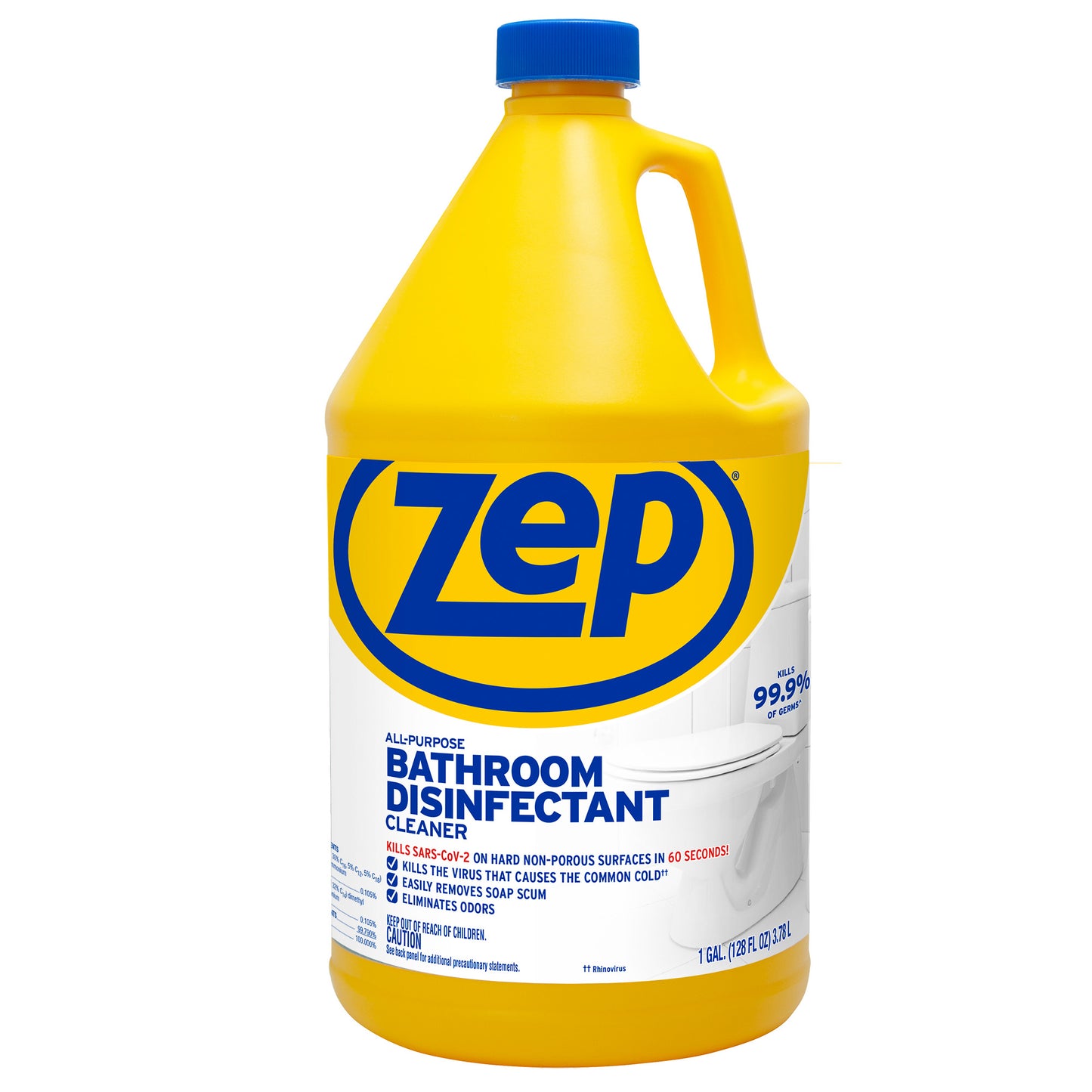 Zep All-Purpose Bathroom Disinfectant Cleaner - 1 Gallon