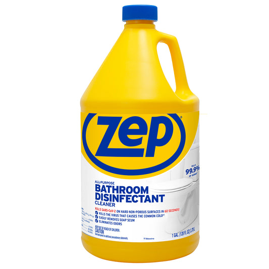 Zep All-Purpose Bathroom Disinfectant Cleaner - 1 Gallon