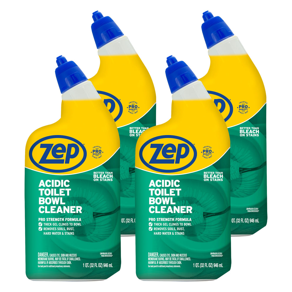 Zep Acidic Toilet Bowl Cleaner 32 Ounce Zuatb32null