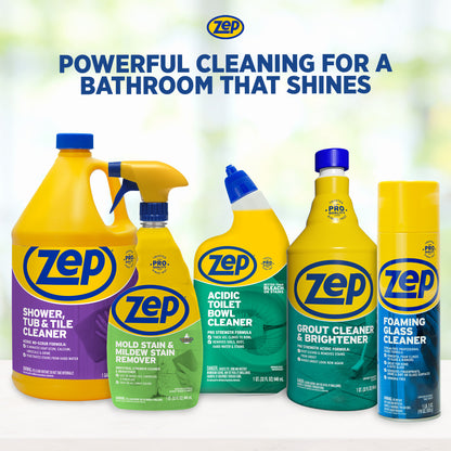 Zep Acidic Toilet Bowl Cleaner – Removes Hard Water Stains – 32 oz.