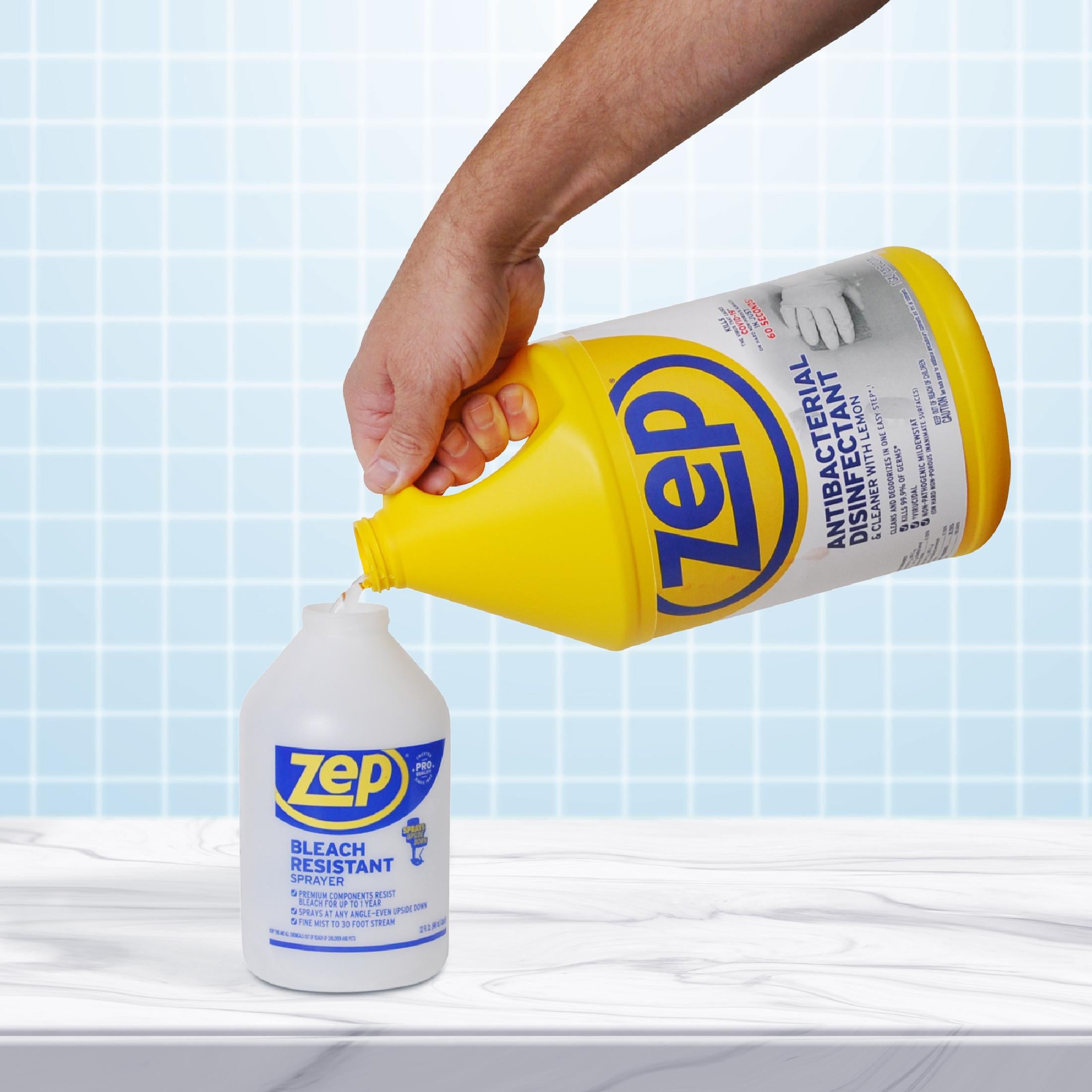 Antibacterial Disinfectant Cleaner with Lemon - 1 Gallon – Zep Inc.
