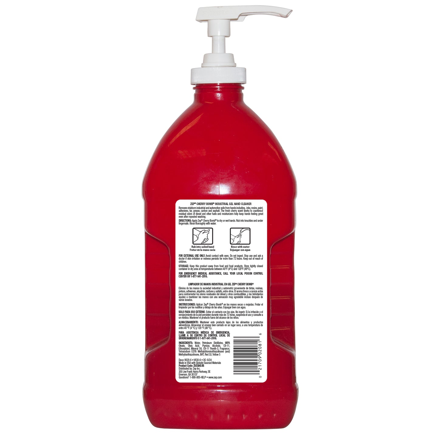 Cherry Bomb Hand Cleaner - 48 oz.