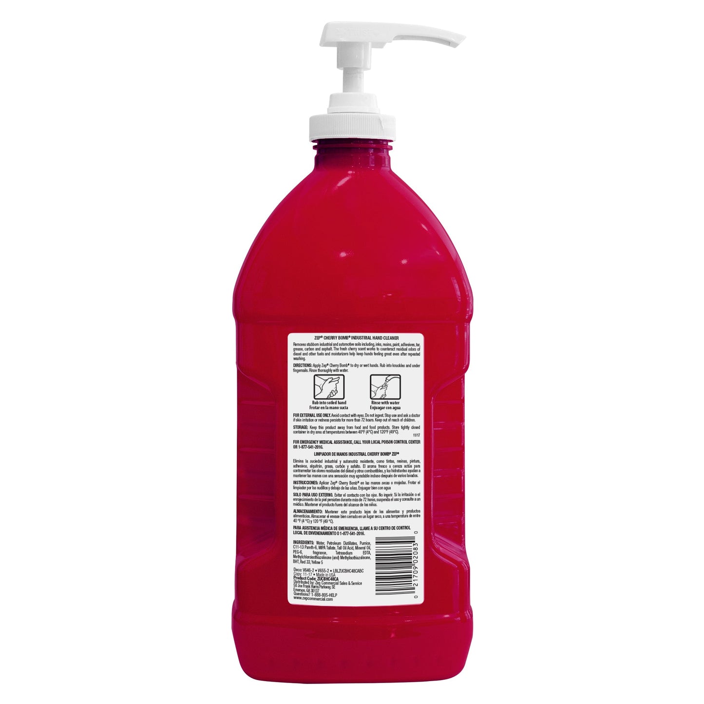 Cherry Bomb Hand Cleaner - 48 oz.