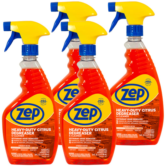 Zep Heavy-Duty Citrus Degreaser and Cleaner Spray - 24 oz