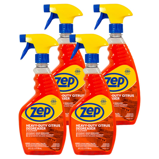 Zep Heavy-Duty Citrus Degreaser and Cleaner Spray - 24 oz