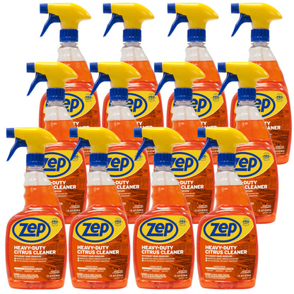 Zep Heavy-Duty Citrus Degreaser and Cleaner – Removes Grease and Grime – 32 oz.