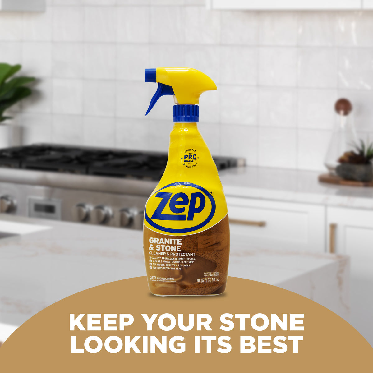 Granite and Stone Cleaner and Protectant - 32 oz.