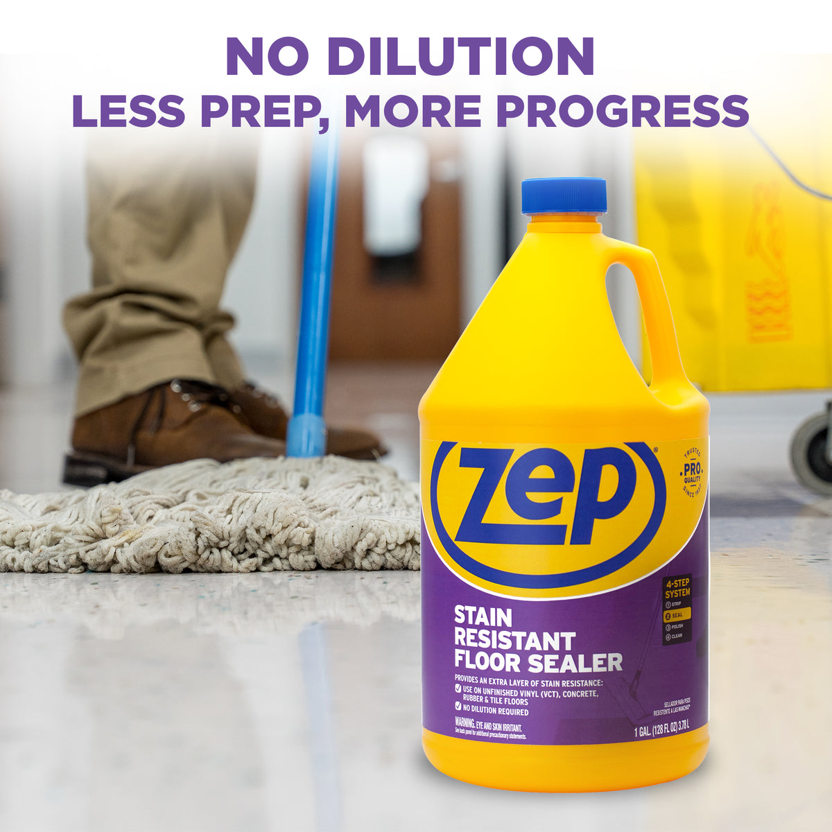 Zep Stain Resistant Floor Sealer - 1 Gallon