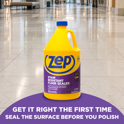 Zep Stain Resistant Floor Sealer - 1 Gallon