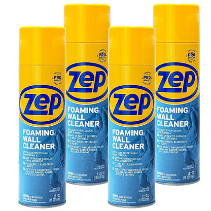 Zep Foaming Wall Cleaner – Multi-Surface Stain Remover – 18 oz.