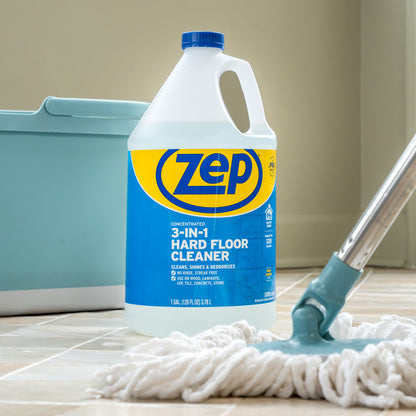Zep 3-in-1 Hard Floor Cleaner - 1 Gallon