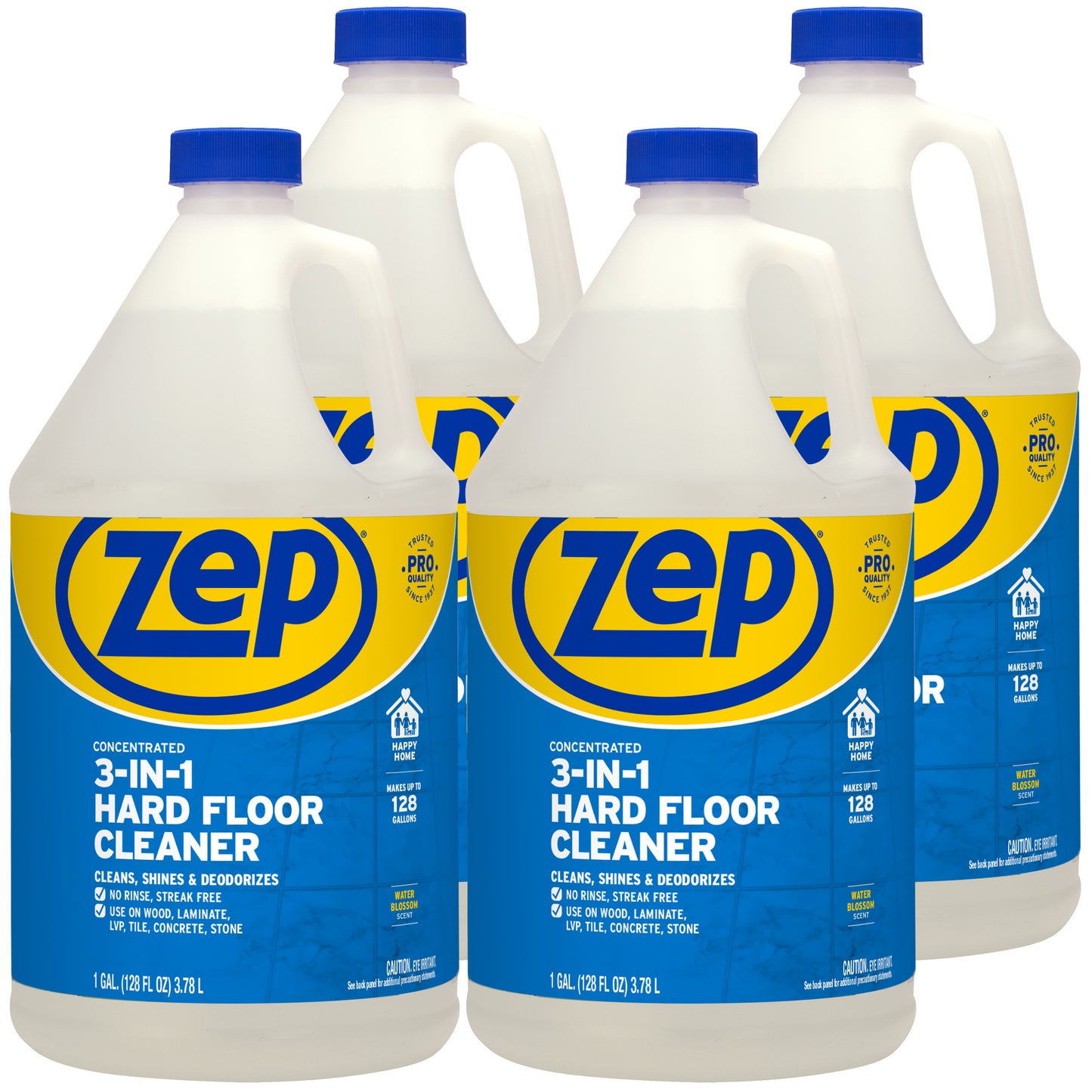 Zep 3-in-1 Hard Floor Cleaner - 1 Gallon