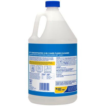 Zep 3-in-1 Hard Floor Cleaner - 1 Gallon