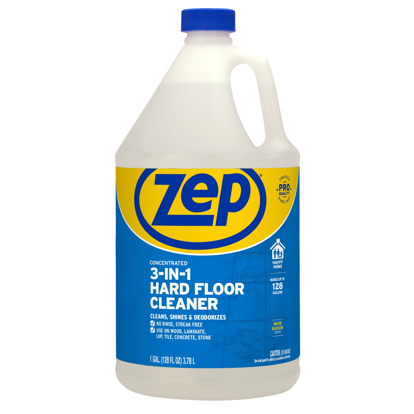 Zep 3-in-1 Hard Floor Cleaner - 1 Gallon