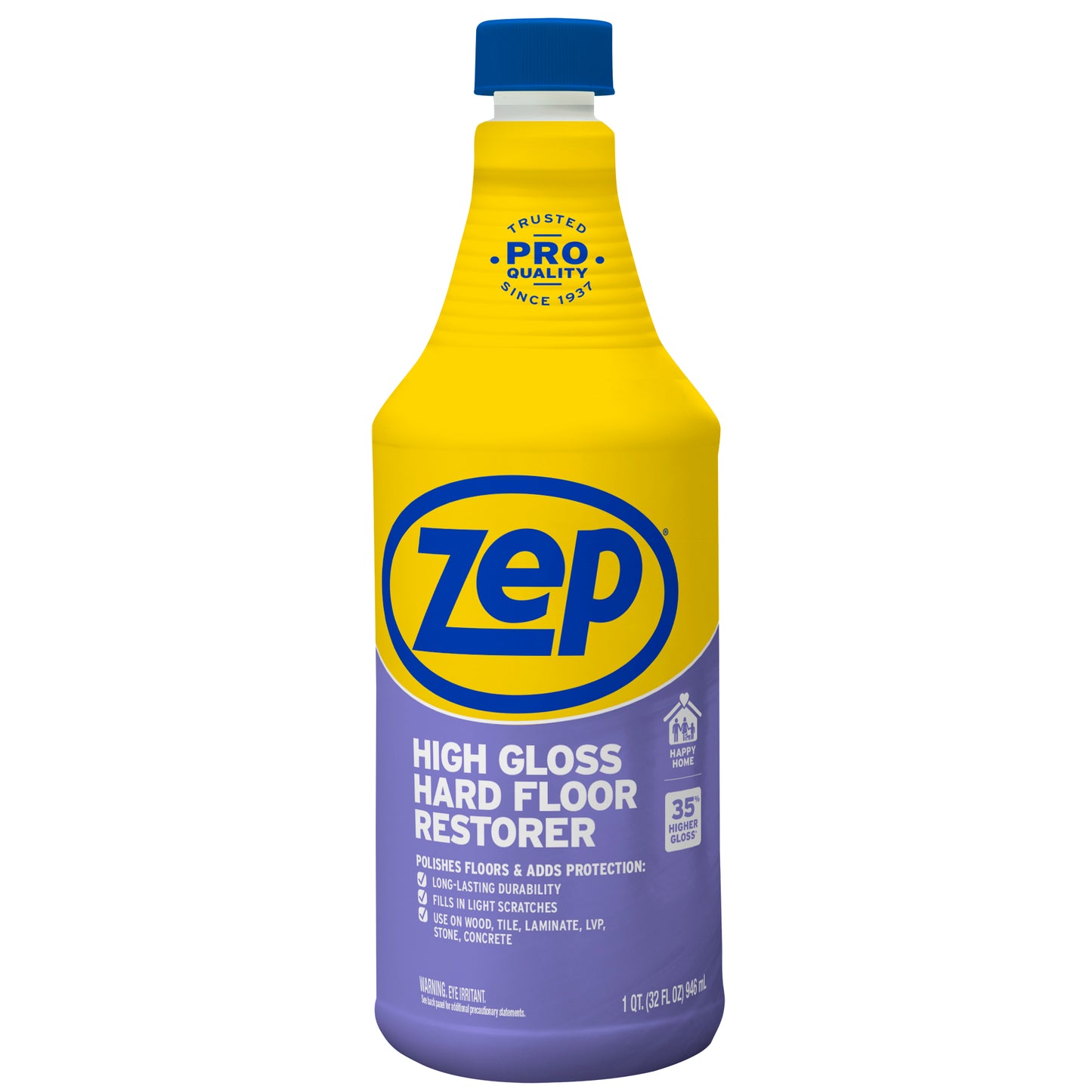 Zep High Gloss Hard Floor Restorer - 32 oz