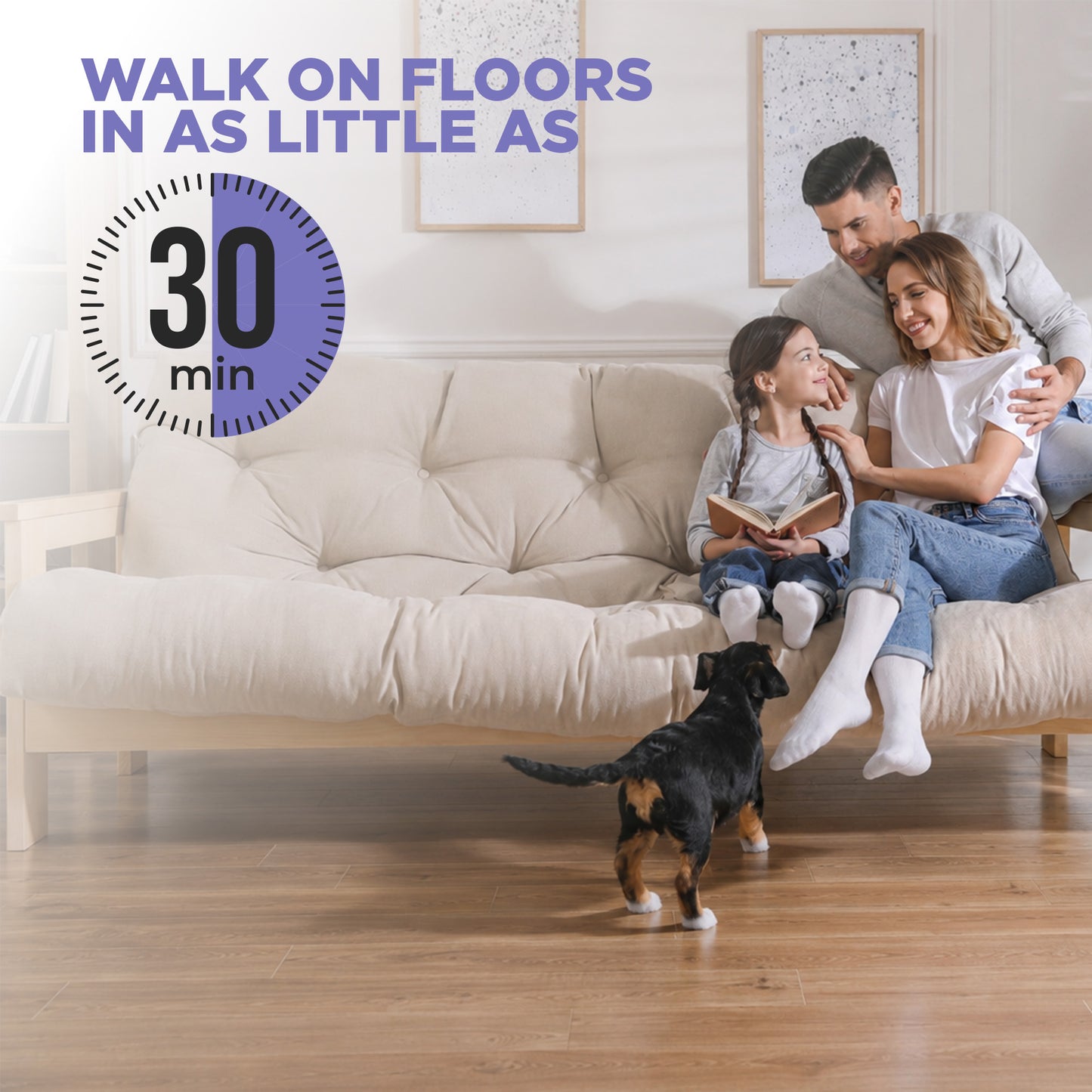 Zep High Gloss Hard Floor Restorer - 32 oz