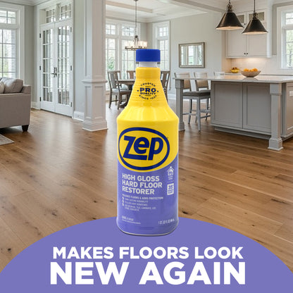 Zep High Gloss Hard Floor Restorer - 32 oz