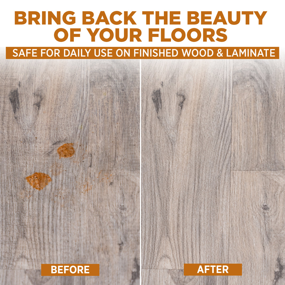 Zep Hardwood & Laminate Floor Cleaner – No Rinse, Streak-Free – 32 oz.