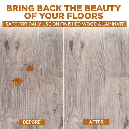 Zep Hardwood & Laminate Floor Cleaner – No Rinse, Streak-Free – 32 oz.