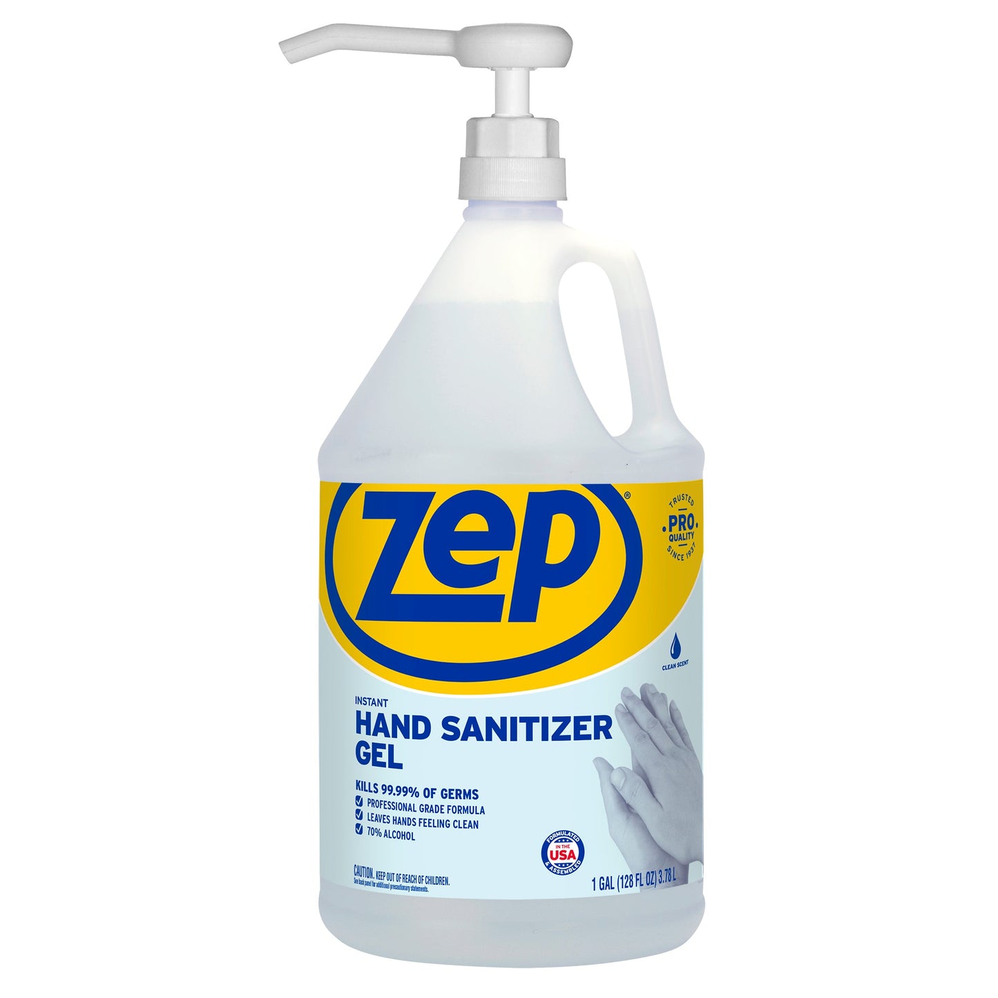 Instant Hand Sanitizer Gel With Pump - 1 Gallon