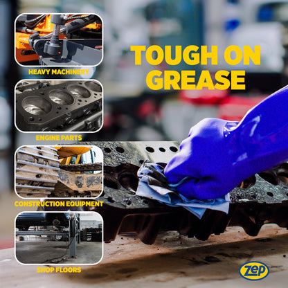 Industrial Purple Heavy-Duty Degreasing Wipes (65 Wipes per Canister)