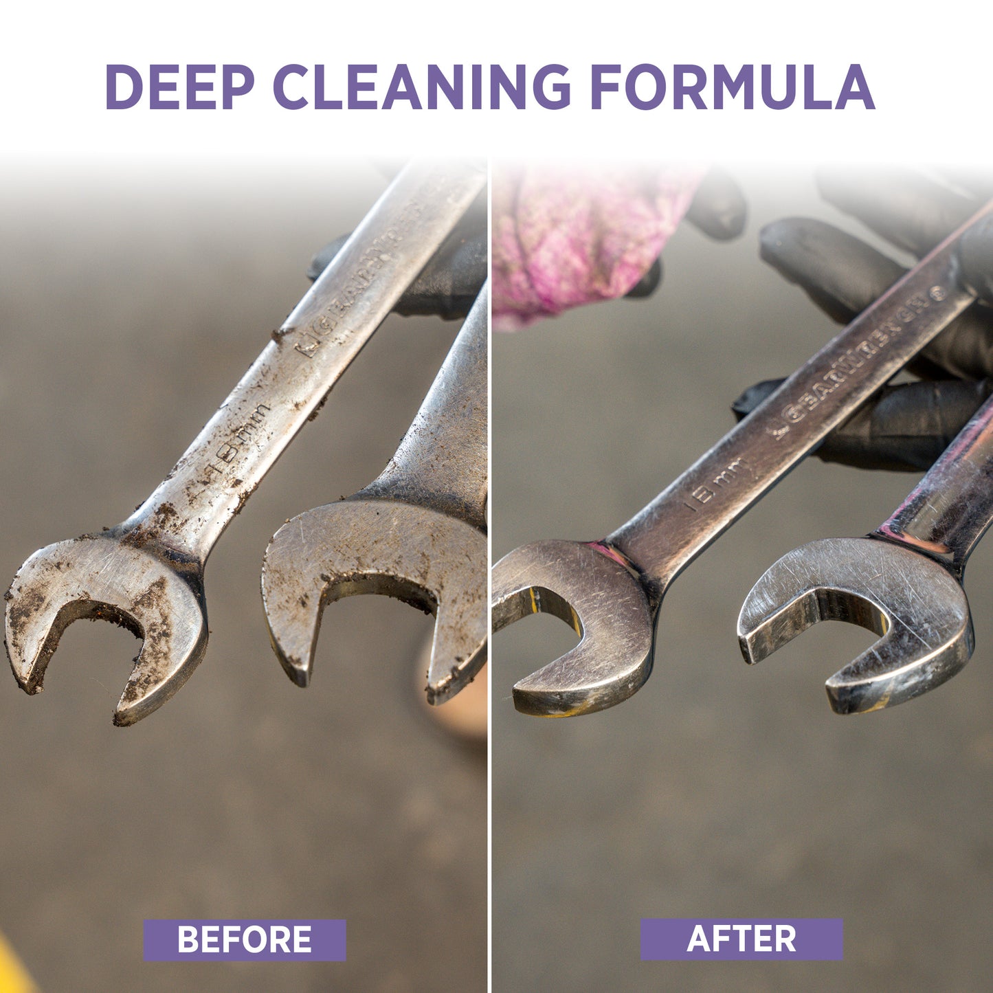 Industrial Purple Heavy-Duty Degreasing Wipes (65 Wipes per Canister)