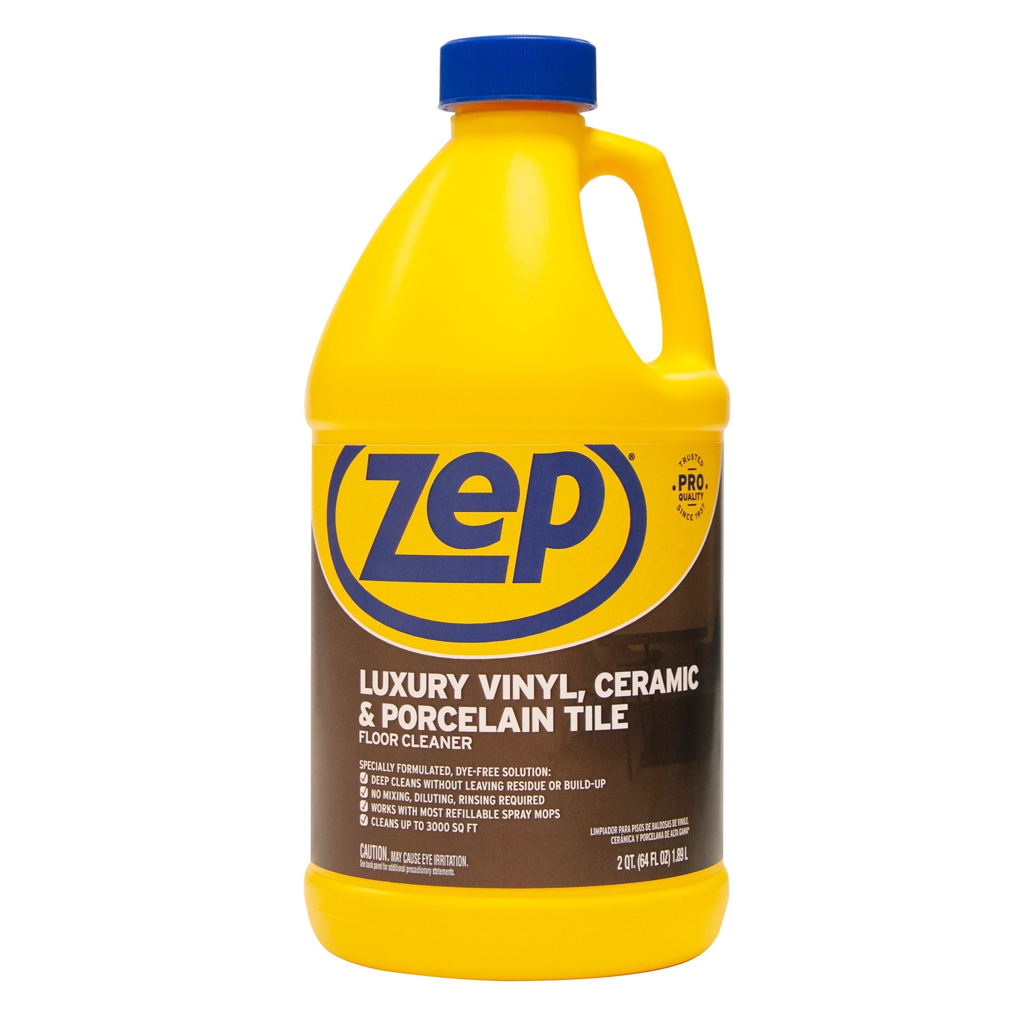 Luxury Vinyl, Ceramic and Porcelain Tile Floor Cleaner - 64 oz. – Zep Inc.
