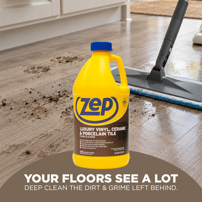 Zep Luxury Vinyl, Ceramic and Porcelain Tile Floor Cleaner - 64 oz