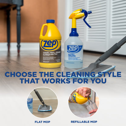 Zep Luxury Vinyl, Ceramic and Porcelain Tile Floor Cleaner - 64 oz