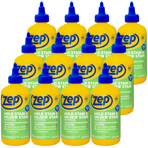 Zep Mold Stain & Mildew Stain Remover Gel - 8oz – Zep Inc.