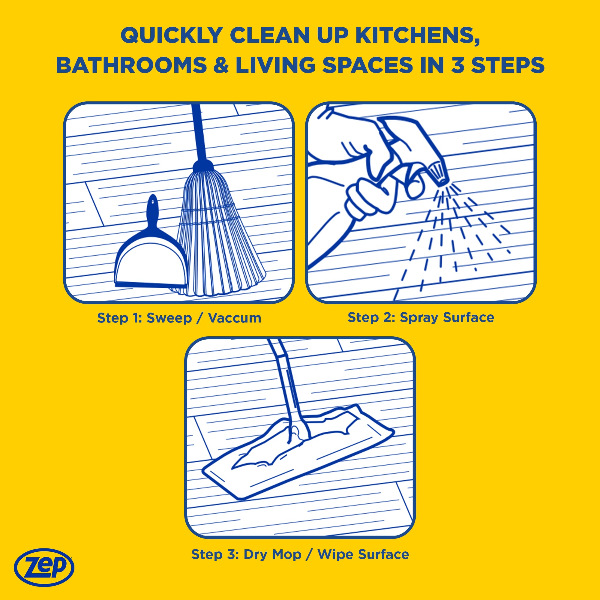 Zep Concentrated Multi-Purpose Pine Cleaner – Deodorize and Clean