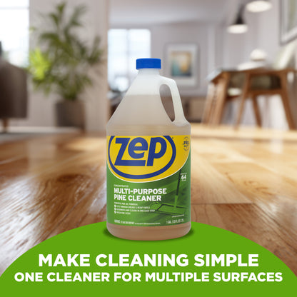 Zep Concentrated Multi-Purpose Pine Cleaner – Cut Grease & Deodorize in One Step – 1 Gallon with Zep E-Z Fill Sprayer 2-Pack – Bundle