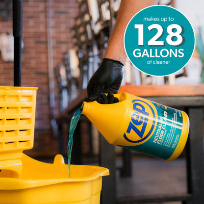 Zep Concentrated Neutral pH Floor Cleaner - 1 Gallon