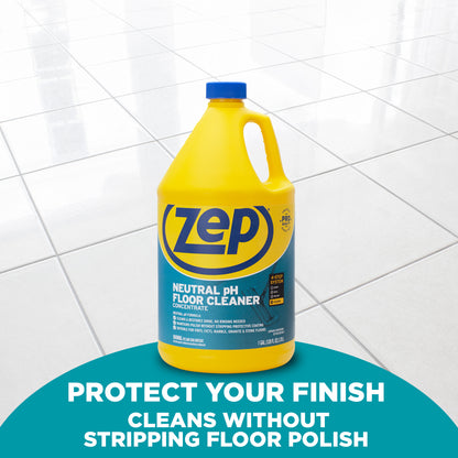 Zep Concentrated Neutral pH Floor Cleaner - 1 Gallon