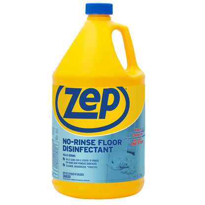 Zep No Rinse Floor Disinfectant - 1 Gallon (Case of 4) ZUNRS128
