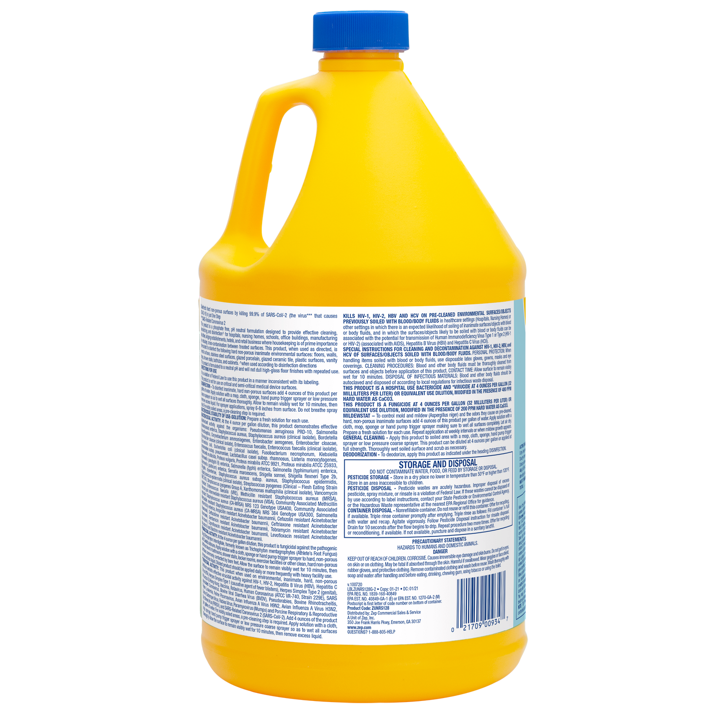 No Rinse Floor Disinfectant - 1 Gallon