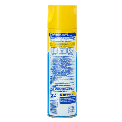 Zep Heavy-Duty Oven and Grill Cleaner Spray ZUOVGR19 (Case of 4)