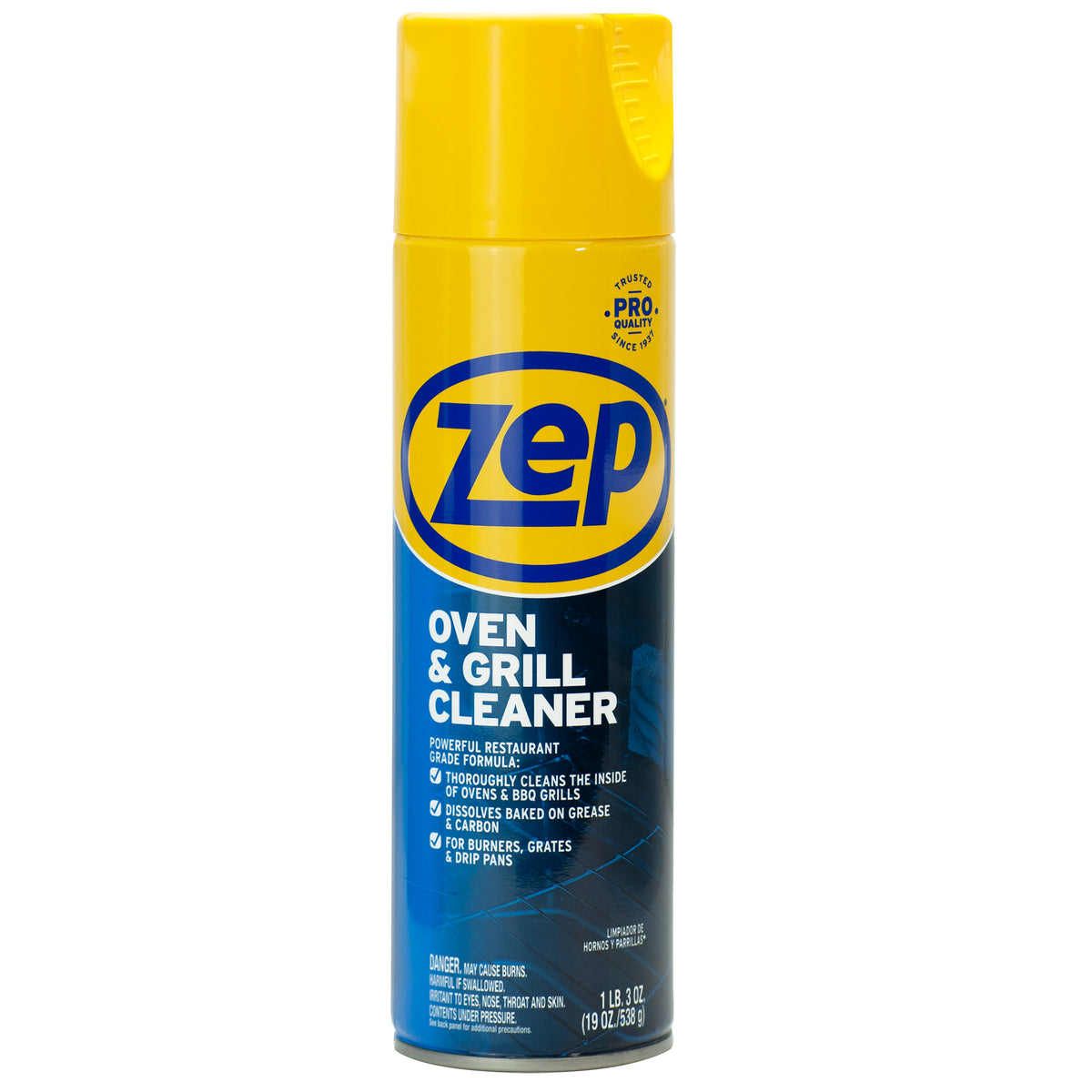 Zep Heavy-Duty Oven and Grill Cleaner Spray ZUOVGR19 (Case of 4)
