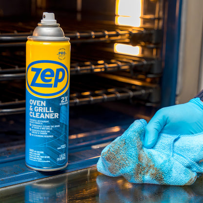 Zep Heavy-Duty Foaming Oven and Grill Cleaner - 19 oz
