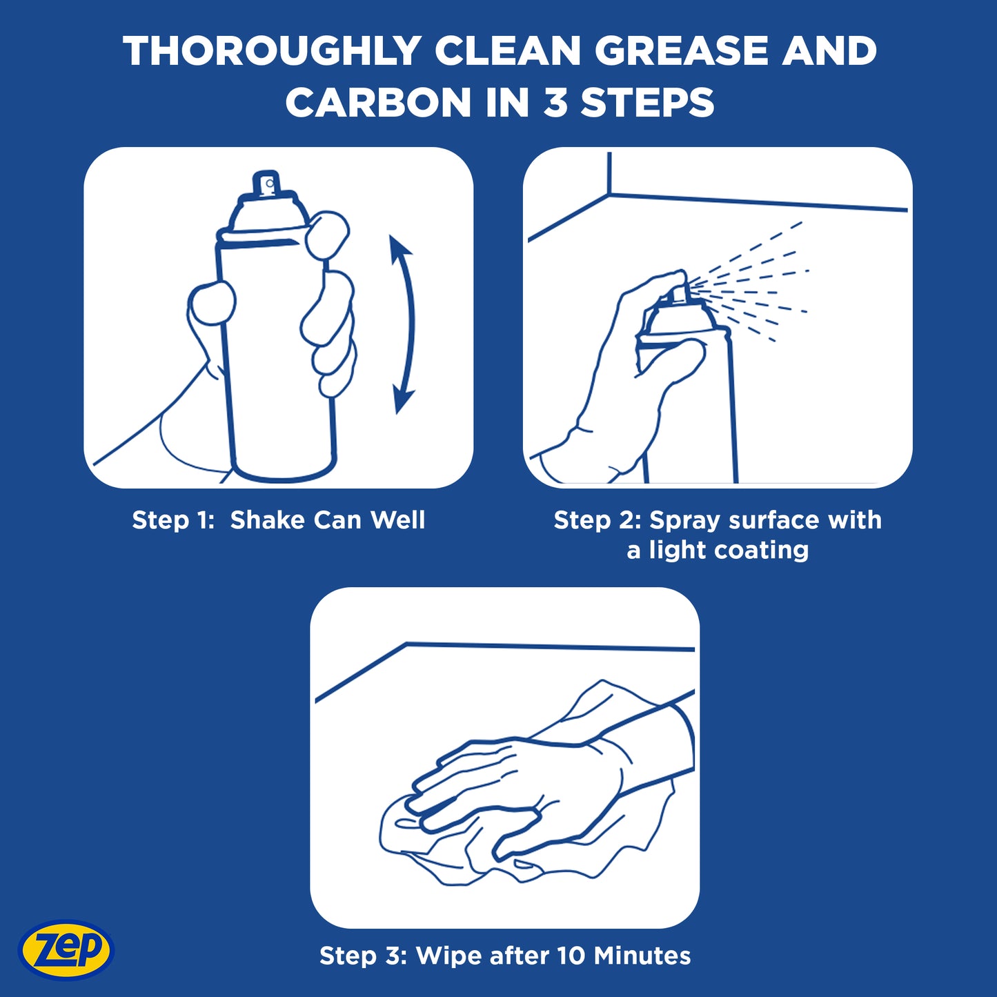 Heavy-Duty Foaming Oven and Grill Cleaner - 19 oz.