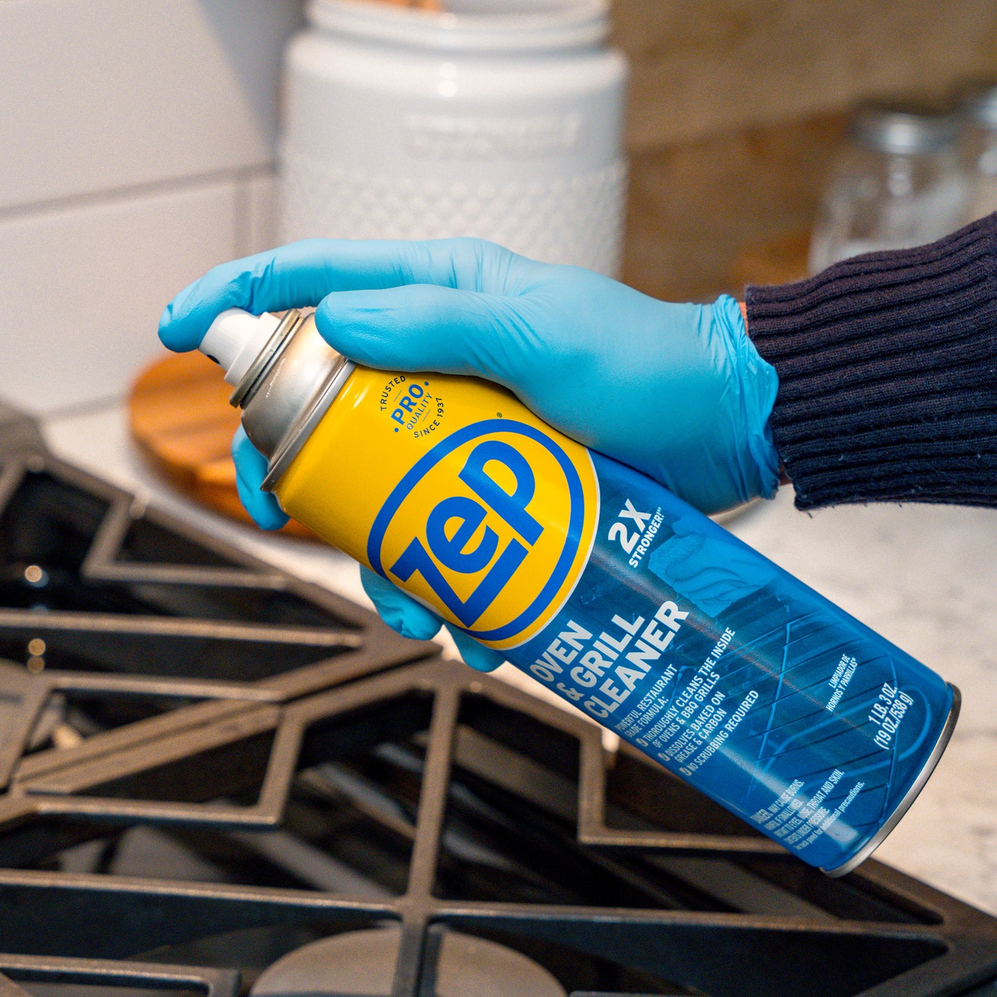 Zep Heavy-Duty Foaming Oven and Grill Cleaner - 19 oz