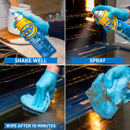 Zep Heavy-Duty Foaming Oven and Grill Cleaner - 19 oz