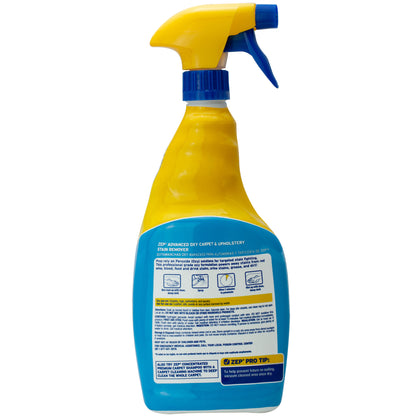 Zep Advanced Oxy Carpet & Upholstery Stain Remover – Targets Deep Stains and Odors – 32 oz