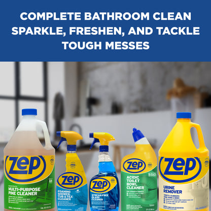 Zep Foaming Shower, Tub & Tile Cleaner – No-Scrub Formula – 32 oz