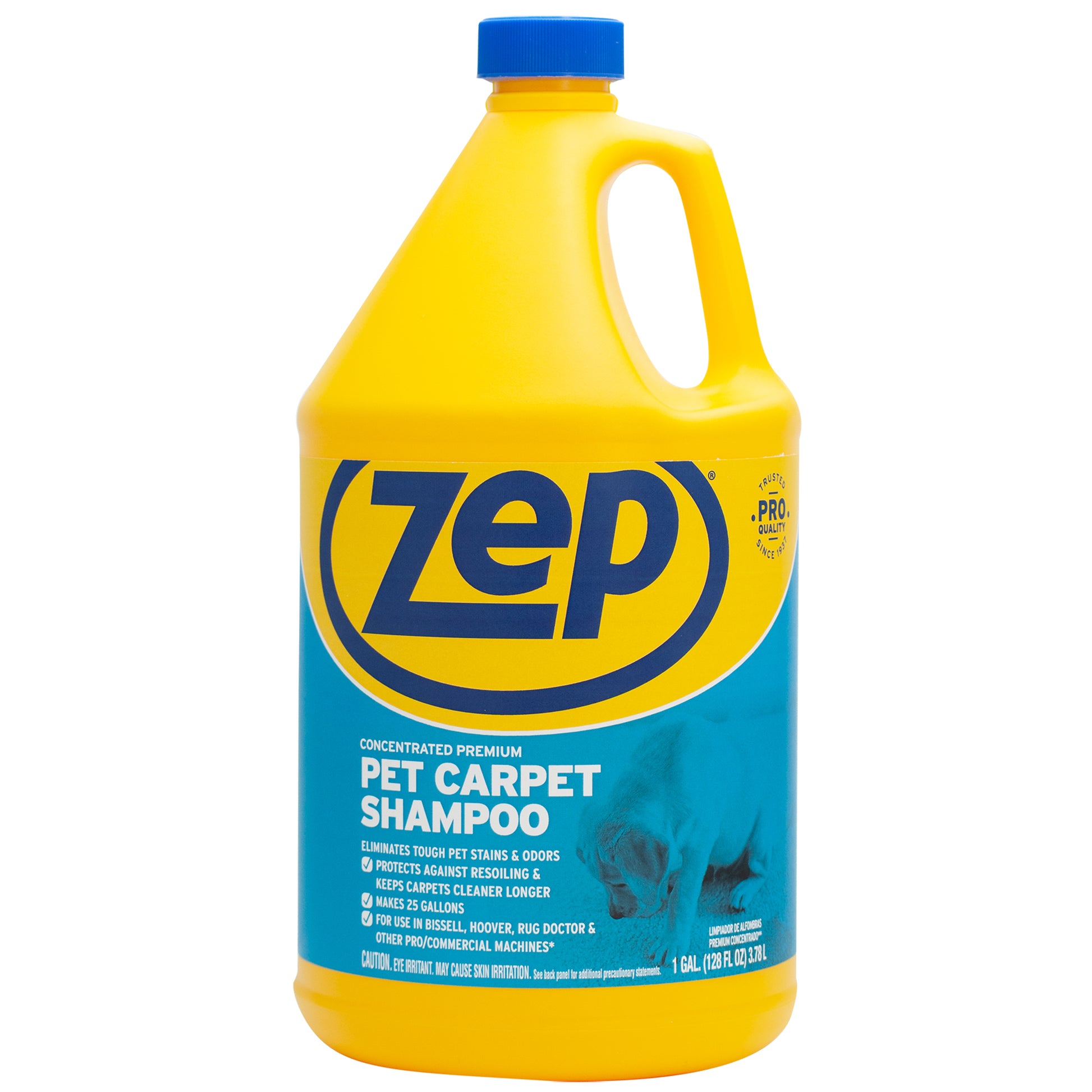 Zep Pet Carpet Shampoo Concentrate – Eliminates Pet Stains Odors