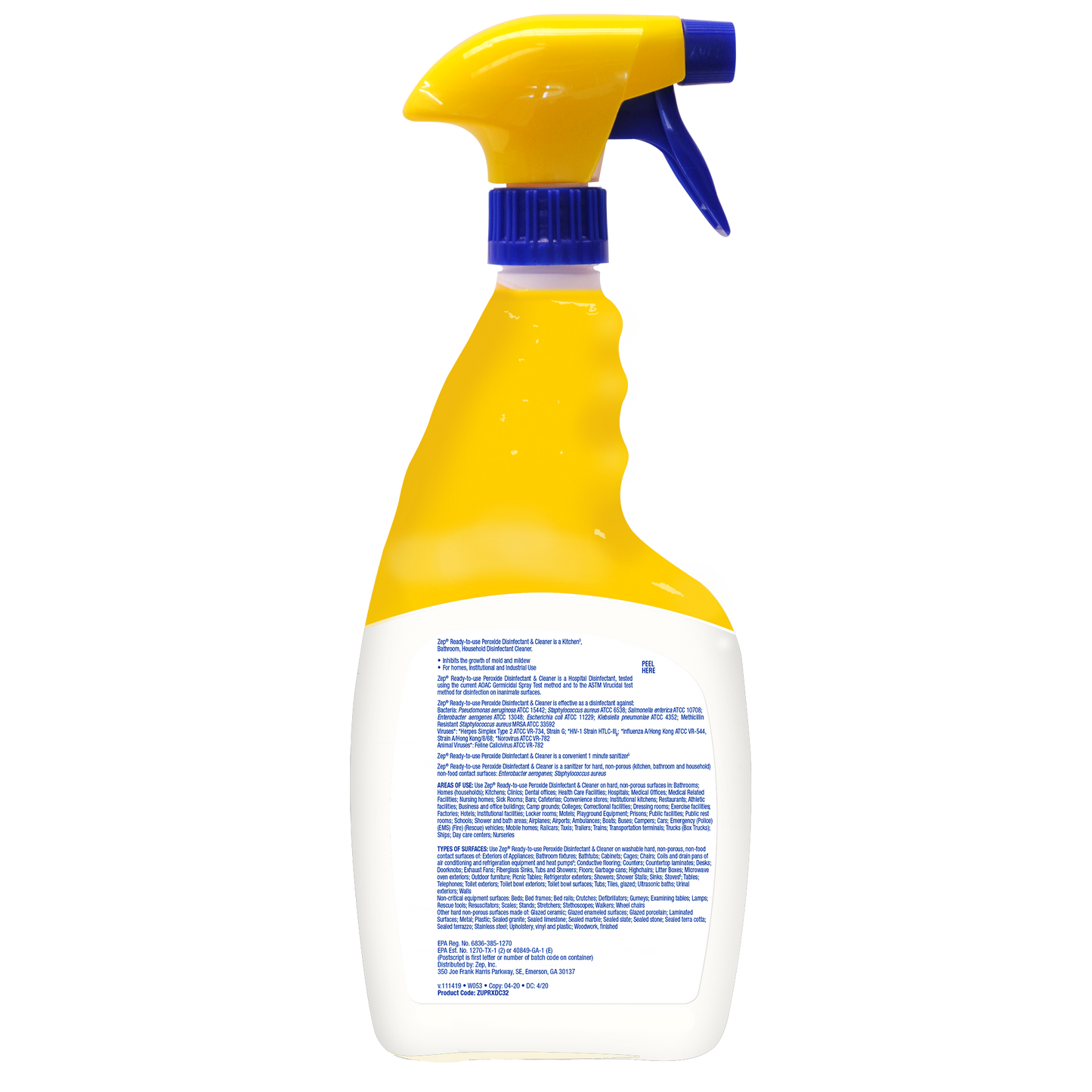 Peroxide Disinfectant and Cleaner - 32 oz.