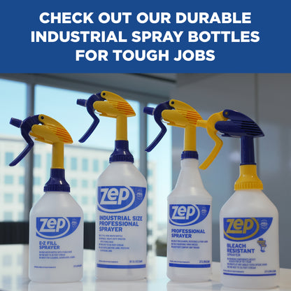 Zep E-Z Fill Sprayer – Wide Mouth Bottle for Easy Filling – 32 oz