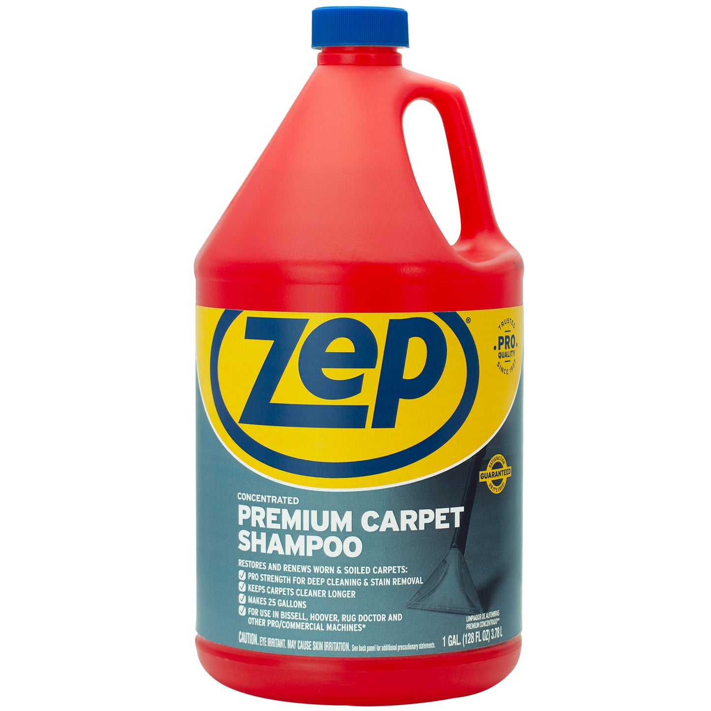 Zep Premium Carpet Shampoo Concentrate – Renews Soiled Carpets – 1 Gallon